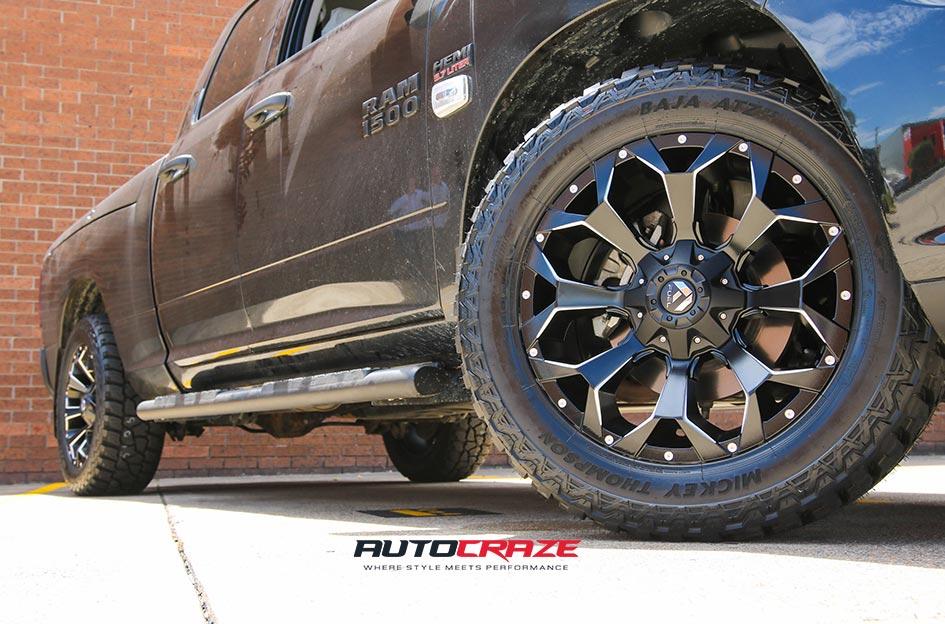 DODGE RAM ASSAULT GLOSS BLACK MILLED ACCENTS